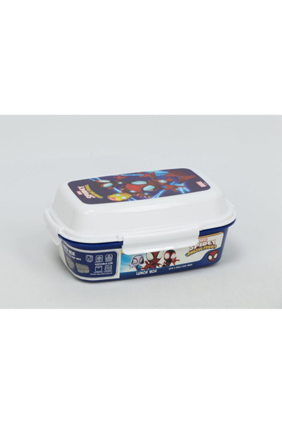 SUNCE Marvel Spidey Amazing Friends 4-Clip Closure Lunch Box