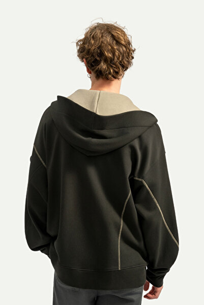 KAFT Unisex Zippered Oversize Hoodie Sweatshirt - Ziplay