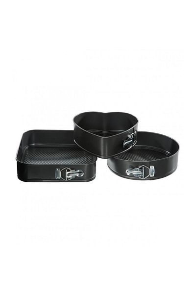 Secret de Gourmet Set de tăvi de patiserie SG, oțel carbon, antiaderente, 3 bucăți