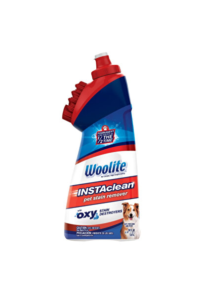 Woolite Insta-Clean Oxy Powered Pet Stain Remover with Built-in Rinseable Brush 532 ml