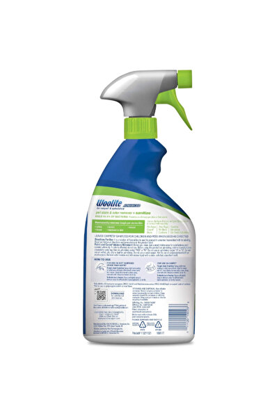 Woolite Advanced Sanitize Carpet Pet Stain and Odor Remover 650 ml