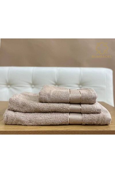 Bumbăcel Rainbow Towel 70x140 cm, 1 towel, Cappuccino