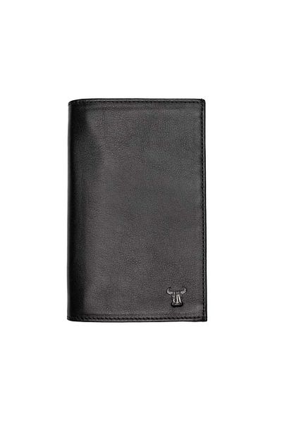 Toro Nero Men's Wallet Made Of Black Genuine Leather Toro Firma