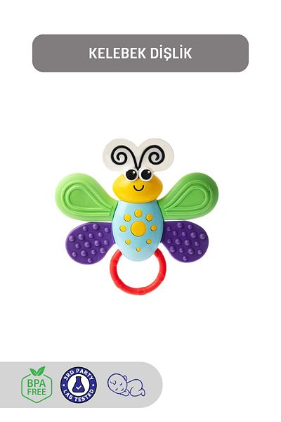 Kiki Butterfly Teether, Mouthguard
