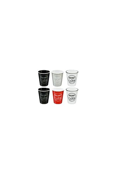 Secret de Gourmet Set of 6 Esspreso SG cups, ceramic, multicolored, 100 ml