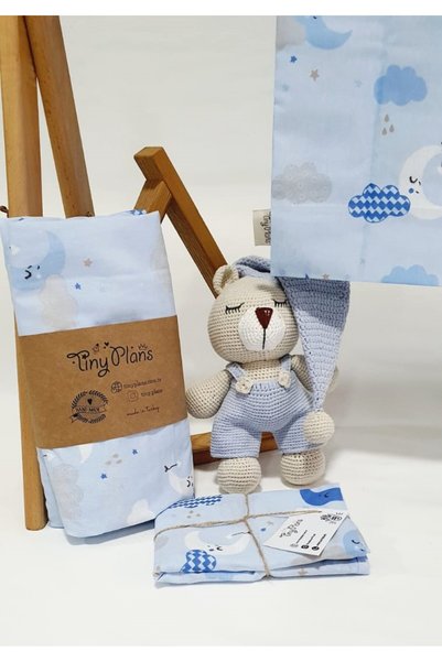 tiny plans Elastic Baby - Child Sheet Pillow Case Set 90X140 cm