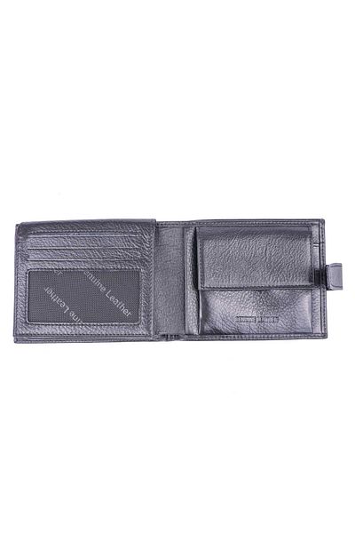 Toro Nero Men's wallet made of genuine leather, black BigCoin