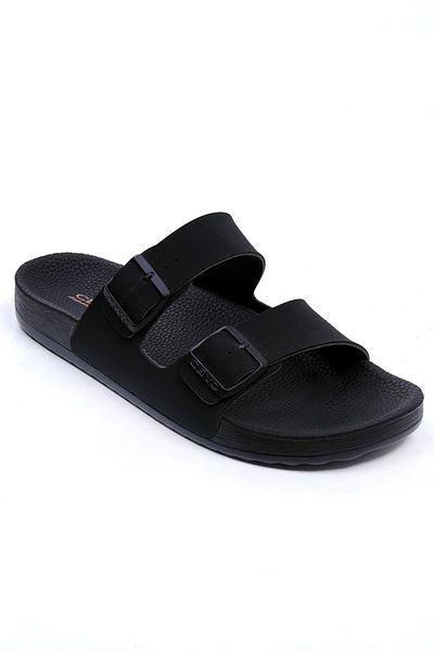 Ceyo Rk-553 Bahama-10 Black Men's Daily Slippers