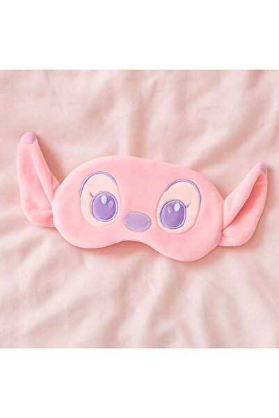 Miniso Lilo & Stitch Lisanslı Peluş Uyku Gözlüğü - Angel