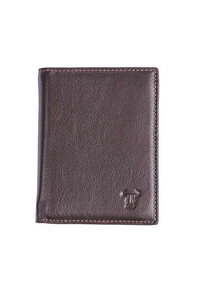 Toro Nero Men's wallet made of brown genuine leather Denima