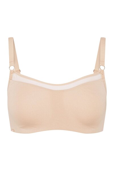 ESOTIQ Wireless Soft Bra with Gently Moulded Cups Modal & Mesh Comfortable Br...