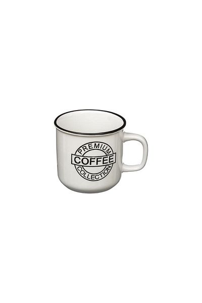Secret de Gourmet Coffee White mug, ceramic, 420 ml, 9.5x9.5 cm