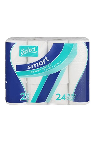 SELECT Smart Tuvalet Kağıdı Çift katlı 140 Yaprak 17.5 m - 24 Adet