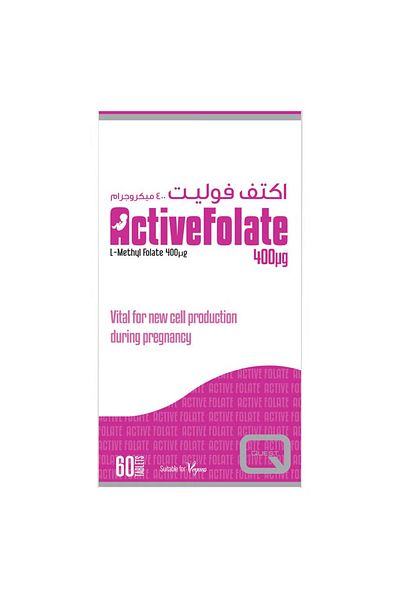 Quest Active Folate 400 mcg Tablets (60's)