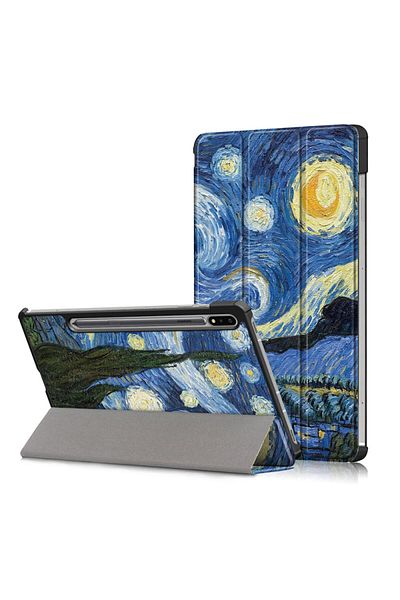 OEM Techsuit FoldPro Case for Samsung Galaxy Tab S8 Ultra/S9 Ultra Starry Night