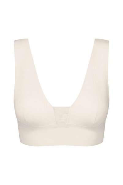 ESOTIQ Sutien triunghi fără fereturi, cu bretele late și bandă interioară înt...