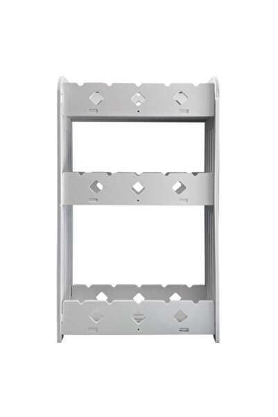 Kole 3-Tier Lightweight Multipurpose Wood Organizing Shelf 23 Inch