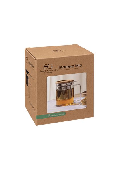 Secret de Gourmet Mia infuser mug, glass, 450 ml
