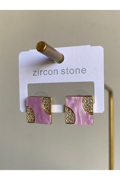 Çelik Boxy Model Steel Earrings
