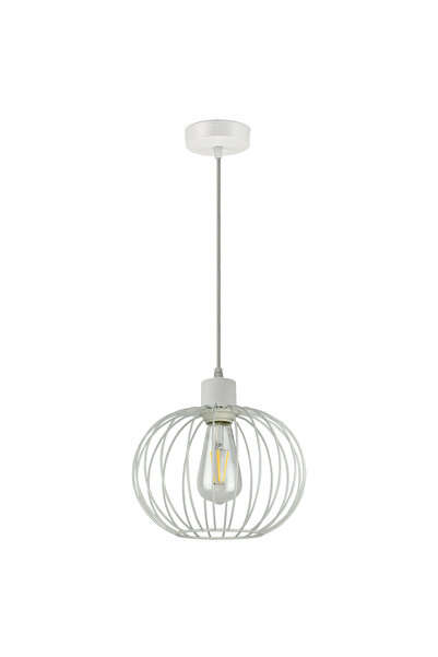 Adviti Lampă suspendată Sola AD-LD-6266WE27M, E27, 60W, albă