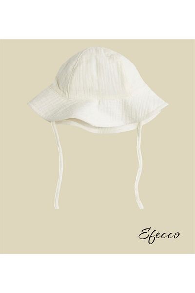 efecco Summer Muslin Baby Hat 100% Cotton