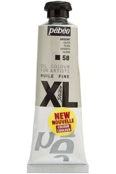 Pebeo Huile Fine Xl Yağlı Boya 37ml 58 Silver Gümüş