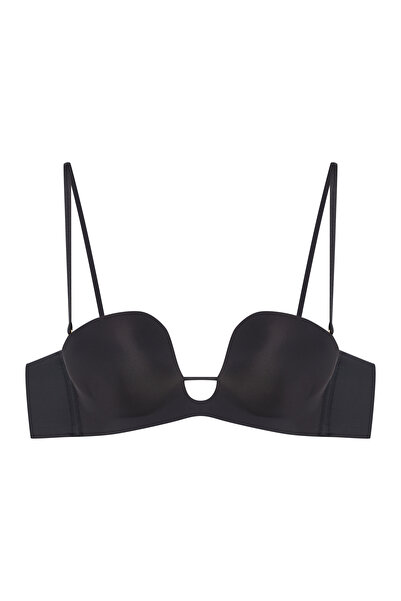 ESOTIQ Sutien push-up fără fereastră cu cupe netede preformate, elegant, fără...