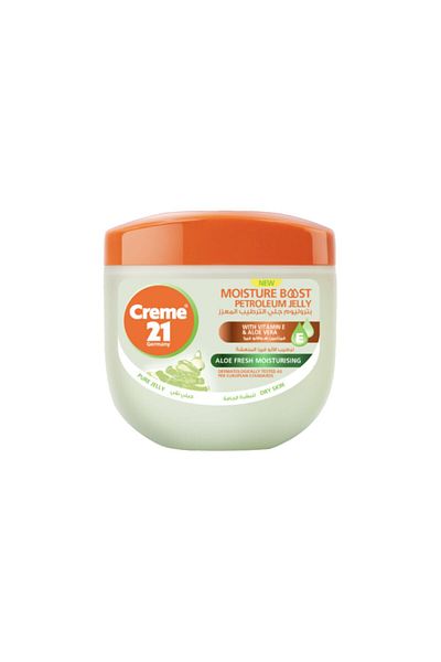Creme 21 Moisture Boost Aloe Fresh Petroleum Jelly With Vitamin E & Almond Oil 100 ml