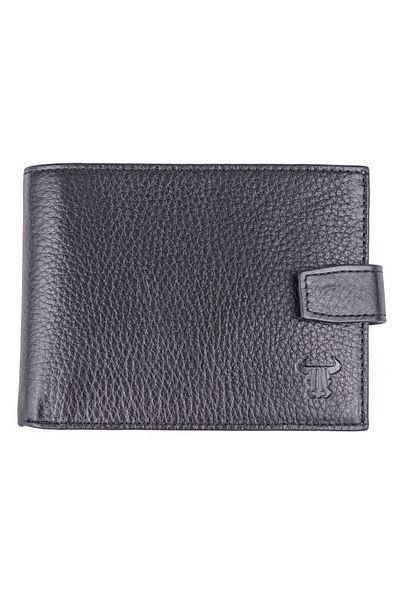 Toro Nero Men's wallet made of genuine leather black-green BigCoin