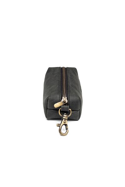 Toro Nero Men's Key Ring Made Of Black Genuine Leather Crayzi