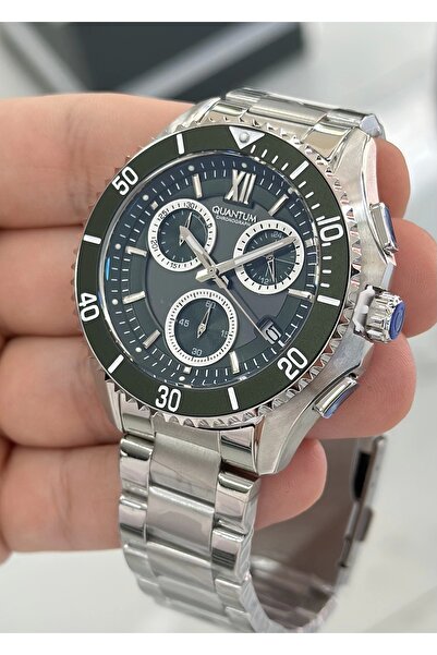 Quantum Waterproof Men's Wristwatch with Steel Cord Function