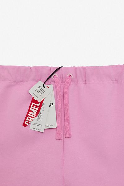 GRIMELANGE Nua Women's Flexible Fabric Drawcord Comfort Fit Pink Shorts