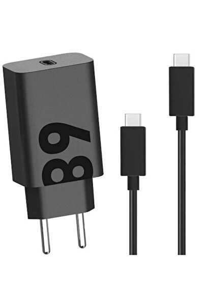 Motorola TurboPower 68W Network Charger, USB Type-C Port, Includes USB Type-C Cable (6.5A), Black