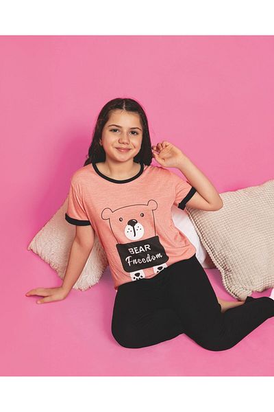 ZambakModa Children's Nightwear and Pajama Set 1488