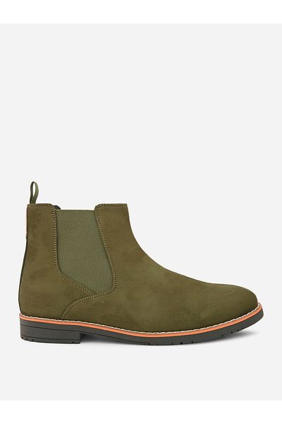 Styli Suede Chelsea Ankle Boots