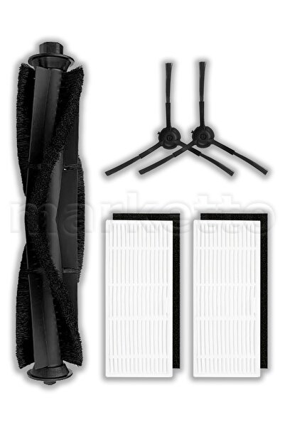Marketto Set de 5 piese de schimb compatibile Wiami Fx-9 / Fx-10 / Fx-11 Filtru Hepa pentru perie principală / laterală