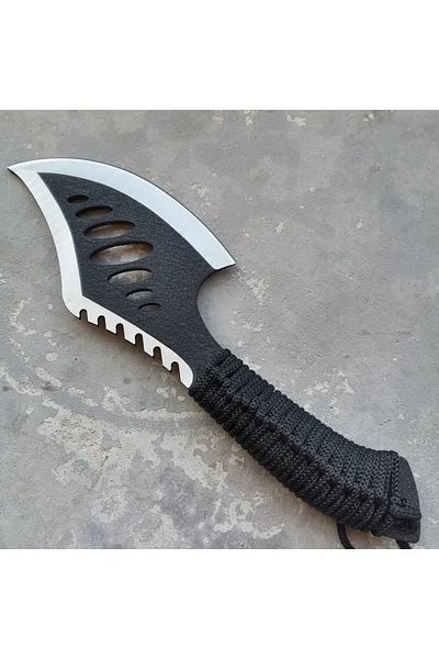 Foxter Camping and hiking axe, 27 cm, blade cover included, black