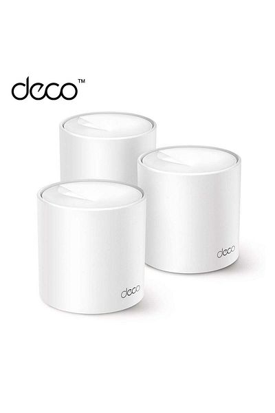 TP-LINK Deco X10(3-Pack), Wi-Fi 6, AX1500 Dual Band Whole Home Mesh Router
