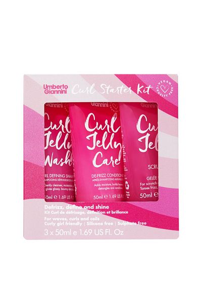 Umberto Giannini Curls Starter Kit, travel size, Umberto Giannini, 3 x 50 ml