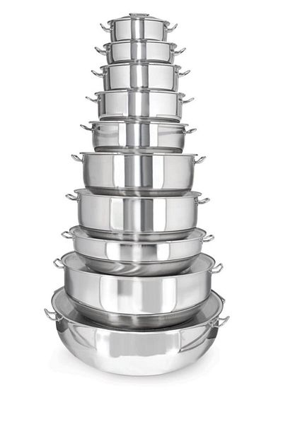 Kapp Steel Fan Pot 50X20 - 36 Lt