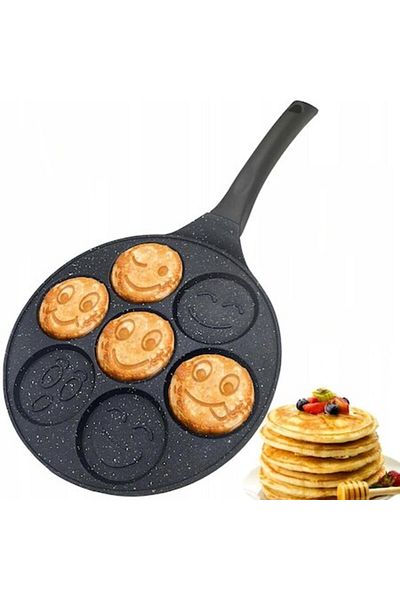 ideal STORE Smile Pancakes Frying Pan with 7 Shapes - Ideal Store