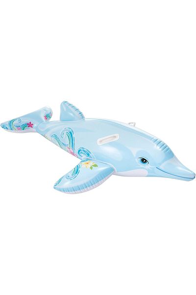 Intex Intex 58535Np Dolphin-Shape Inflatable Ride-On Float