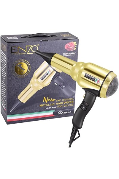 ENZO EN-8228 2000W Professional Hair Dryer (GOLD)-Intl Version