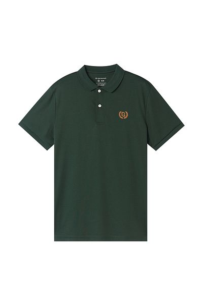Giordano قميص بولو Liquid Touch للرجال بقصّة Slim Fit