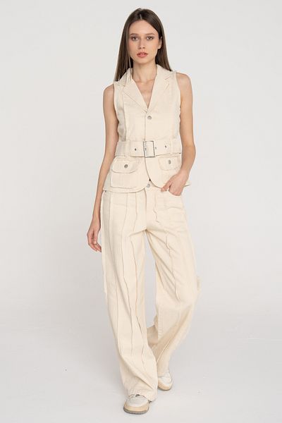 Jack & Jones Γυναικείο Wide Fit Tassel Detailed Jean - Tokyo