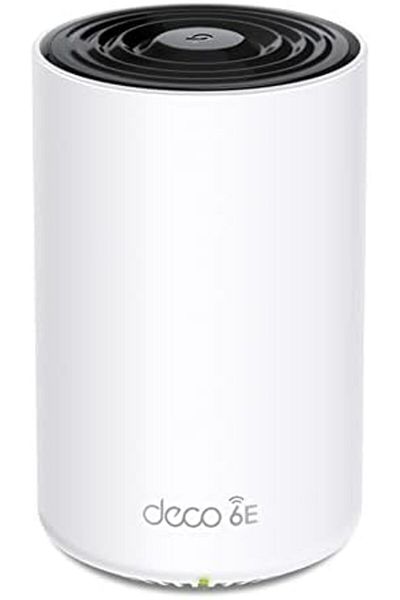 TP-LINK Deco XE75 Pro AXE5400 6 GHz Band Supportive Tri-Band Whole Home Mesh Wi-Fi 6E System, 1-Pack, White