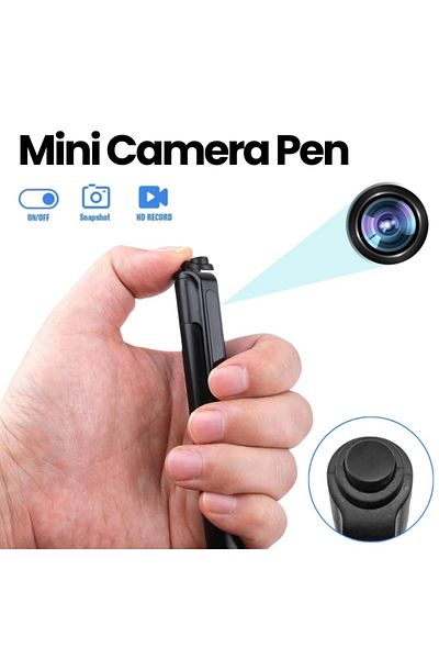 iUni Mini Camera Pix iUni W9 Pro, Full HD, 8GB MicroSD Card, Audio-Video Recording, Photo