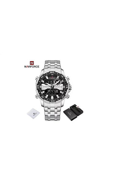 Naviforce NF9234 Men's Watch Luxury Waterproof Sport Chronograph Quartz Wristwatches Digital Date&Week Clock