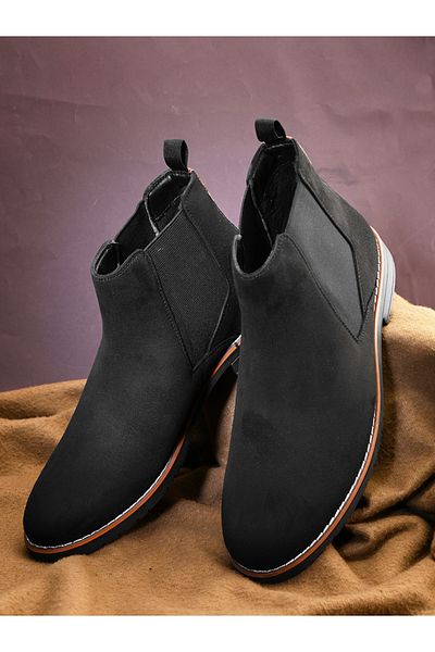 Styli Suede Chelsea Ankle Boots