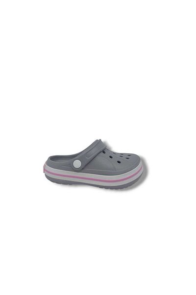 Zerhan Cflex 22233 Women's Gray White Pink Sabo Slippers Sandals